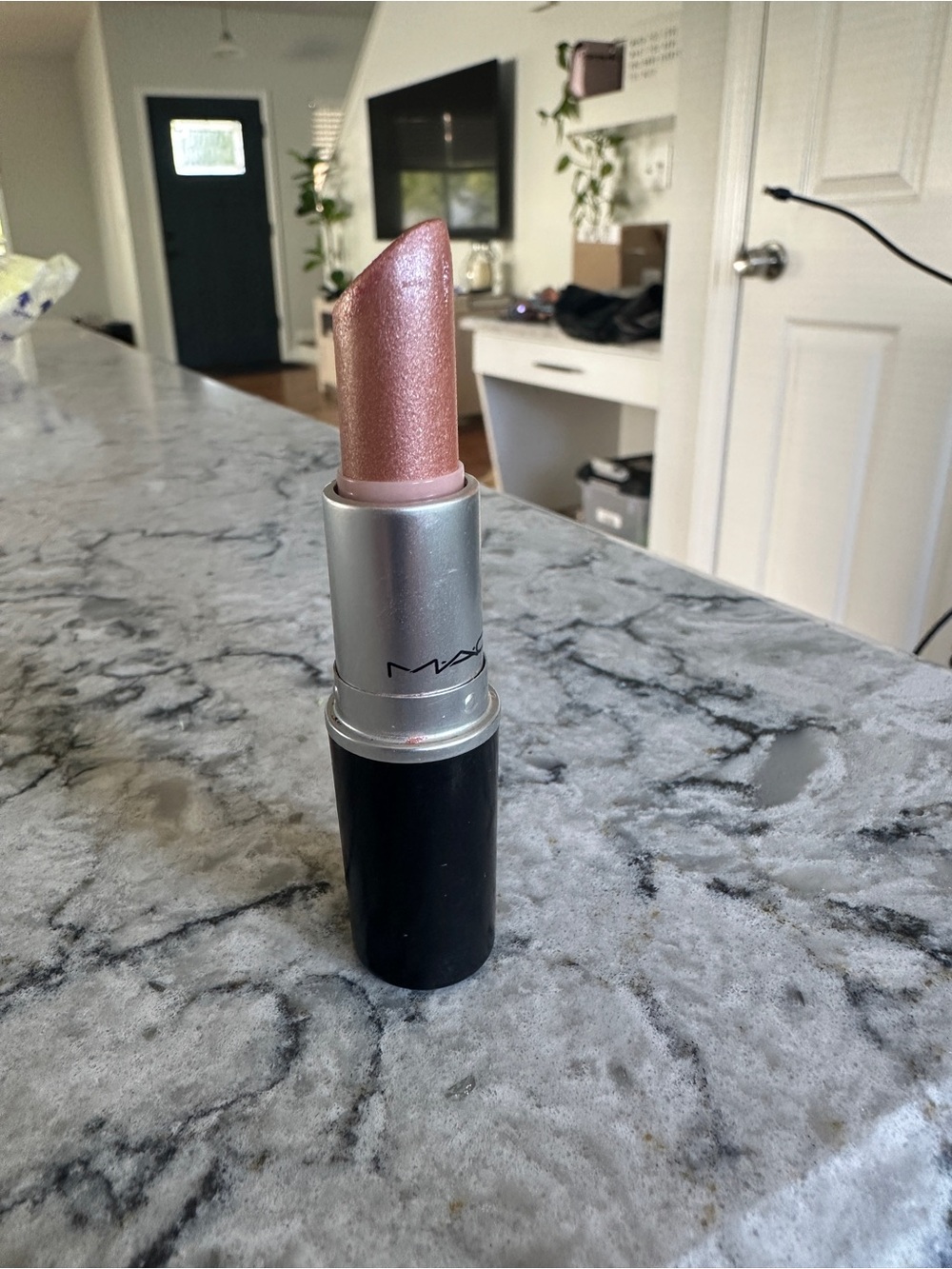 MAC Cosmetics IN LUST Lipstick - Sheer Sparkle RARE discontinued